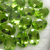 5x7 mm - Arizona Natural - PERIDOT - AAAA High Quality Gorgeous Natural Parrot Green Colour Faceted Oval Cut stone Nice Clean 15 pcs